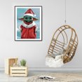 thumbnail image 4 of Cuadros Decorativos Kits de pintura de diamante 5D Yoda Taladro redondo completo DIY Arte de la pared Artesanía (V2050) Likrtyny embutido en tela, 4 of 6