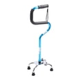 thumbnail image 1 of Quad Standing Stick, 4 Pronged Base Walking Cane Non Slip  for Indoor, 1 of 7