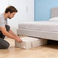 thumbnail image 6 of Under Bed Storage Organizer, Pull-Out Storage Box with Handle, Large Capacity Underbed Container for Clothes, Books, and Bedding, Space-Saving Organization for Dorm Room and Home Use, 6 of 6