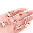 thumbnail image 4 of Visland 6Pcs Metal Paper Clips Cute Animal Shape Binder Clamps for School Office Colorful Document Photo Holders, 4 of 8