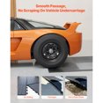 thumbnail image 2 of KFFKFF Male Garage Floors Transition Edge Kit, 12 Edges and 4 Corners, Sturdy PVC Interlocking Modular Garage Floor Edging Slip-resistant, Compatible Only with KFFKFF 4-Sided Interlocking Mats, Black, 2 of 9