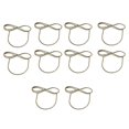 thumbnail image 1 of 20pcs Table Number Holder Stands Place Card Holder Bow Shape Table Number Holder Metal Place Card H, 1 of 5