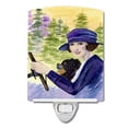 thumbnail image 1 of Carolines Treasures SS8538CNL Lady Driving with Her Pomeranian Ceramic Night Light, 1 of 1