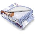 thumbnail image 3 of Disney Frozen Winter Scene 130 X 150Cm Fluffy Sherpa Fleece Throw Blanket, 3 of 5