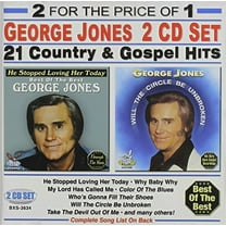George Jones - 21 Country and Gospel Hits - Music & Performance - CD
