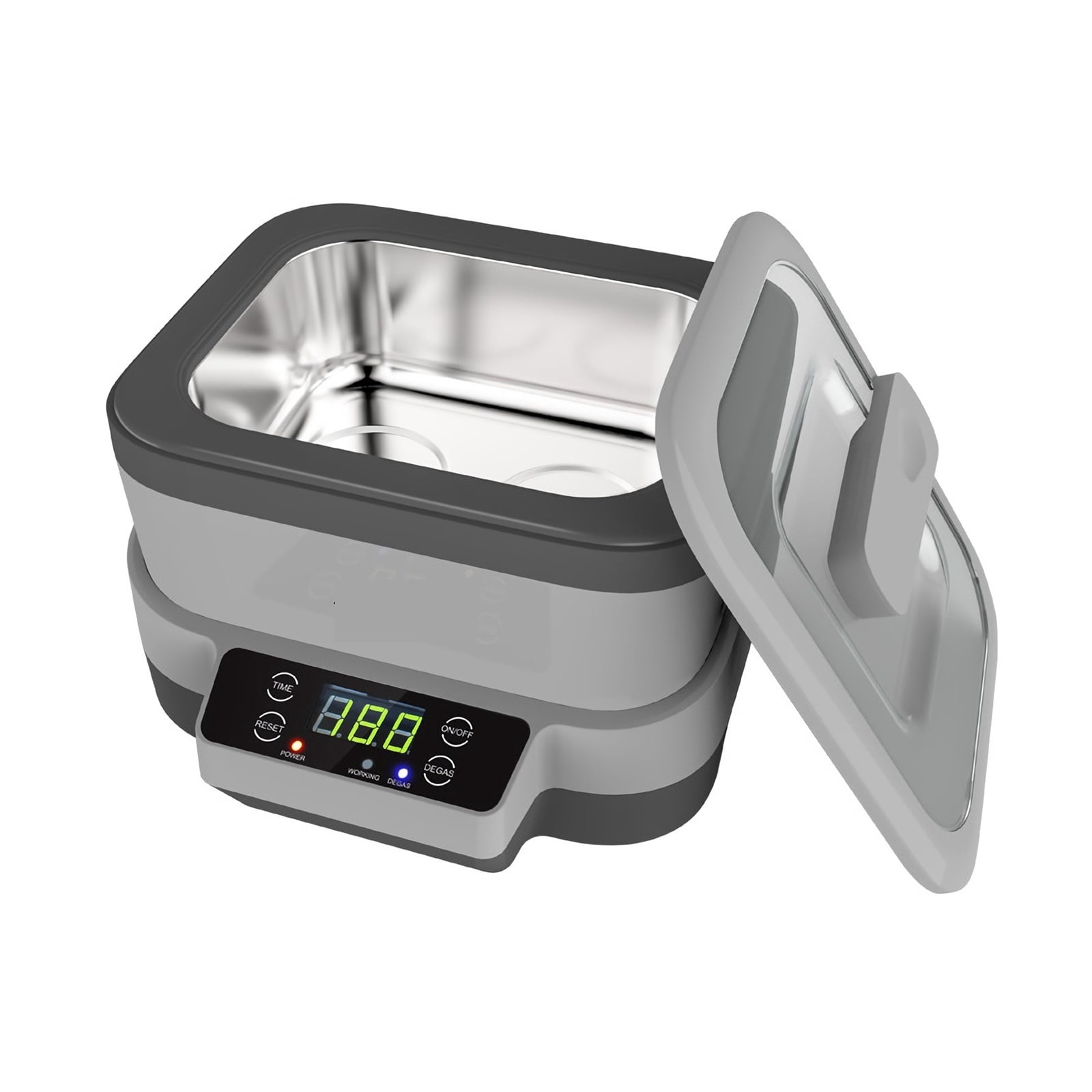 1.2L Ultra Cleaner Jewelry Watch Glasses Ring Beauty Brush Ultrasound Cleaning Bath Machine