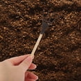thumbnail image 4 of 1Pcs Mini Sand Rake Tool Black Wooden Handle for Kids Home Use, 4 of 8