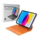 thumbnail image 1 of Mr. Gadgets Keyboard Case Pro Para iPad 10th 10.9 2022/ A16 2025 Funda Teclado Rgb En Español Ñ Magnética Teclado Mágico Bluetooth Color Naranja, 1 of 6