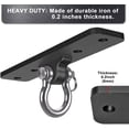 thumbnail image 3 of Wall Mount Bracket, Ceiling Anchor for Home Suspension Training Kit, Suspension Straps, Gymnastic Rings, Yoga Swing & Hammock, Body Weight Strength Training Systems&Boxing Equipment (2Pcs), 3 of 6