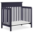 thumbnail image 4 of Dream On Me Harbor 4-in-1 Convertible Mini Crib in Navy, Greenguard Gold Certified, 4 of 8