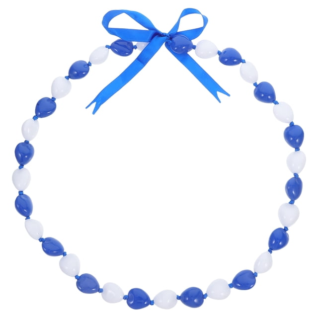 Accesorio para fotos de fiesta de graduación, collar de guirnalda de cuentas acrílicas de honor, collar de cuentas de fiesta, decoración para fotos de graduación, collar de guirnalda acrílica