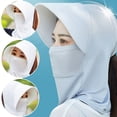 thumbnail image 2 of Gorras Anti-UV de verano para exteriores para mujer, sombreros de sol de seda helada, gorra protectora solar transpirable, visera de ala ancha, cubierta protectora para el cuello, sombrero para el sol Gao Jinjia LED, 2 of 2