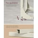 thumbnail image 5 of VASAGLE Mesa Auxiliar, Mesa de Sofá en Forma de C, Bandeja de TV, Marco de Metal, Salón, Dormitorio, Blanco Crema, 5 of 5