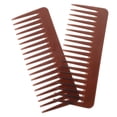 thumbnail image 4 of AURARMLET 2pcs Plastic Wide Tooth Comb Detangle Hair for Curly Styles, 4 of 6