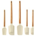 thumbnail image 2 of 5-Piece Silicone Spatula Set for Kitchen - Food Grade, Nonstick, Heat Resistant, Dishwasher Safe for Baking, Cooking, Mixing & Frosting, 2 of 7