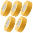 thumbnail image 1 of PTOOTP 5pcs Marking Tape Flagging Tape Yellow PVC Marking Workers Manufacturing Facilities, 1 of 7