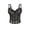 black, variant on Women Lace Leopard Print Corset Camisole Top with Built-In Padding Sleeveless Tank