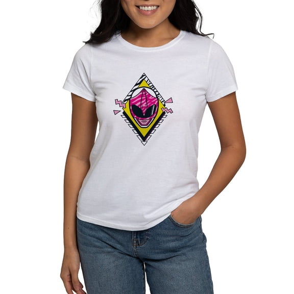 CafePress - Mighty Morphin Power Rangers Women's Value T Shirt - Women's Classic T-Shirt