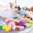 thumbnail image 3 of 2PCS Animal Pet Toy Cute Hippo Rabbit Dog Toy Dog Squeaky Toy Cat Chewing Toy, 3 of 10