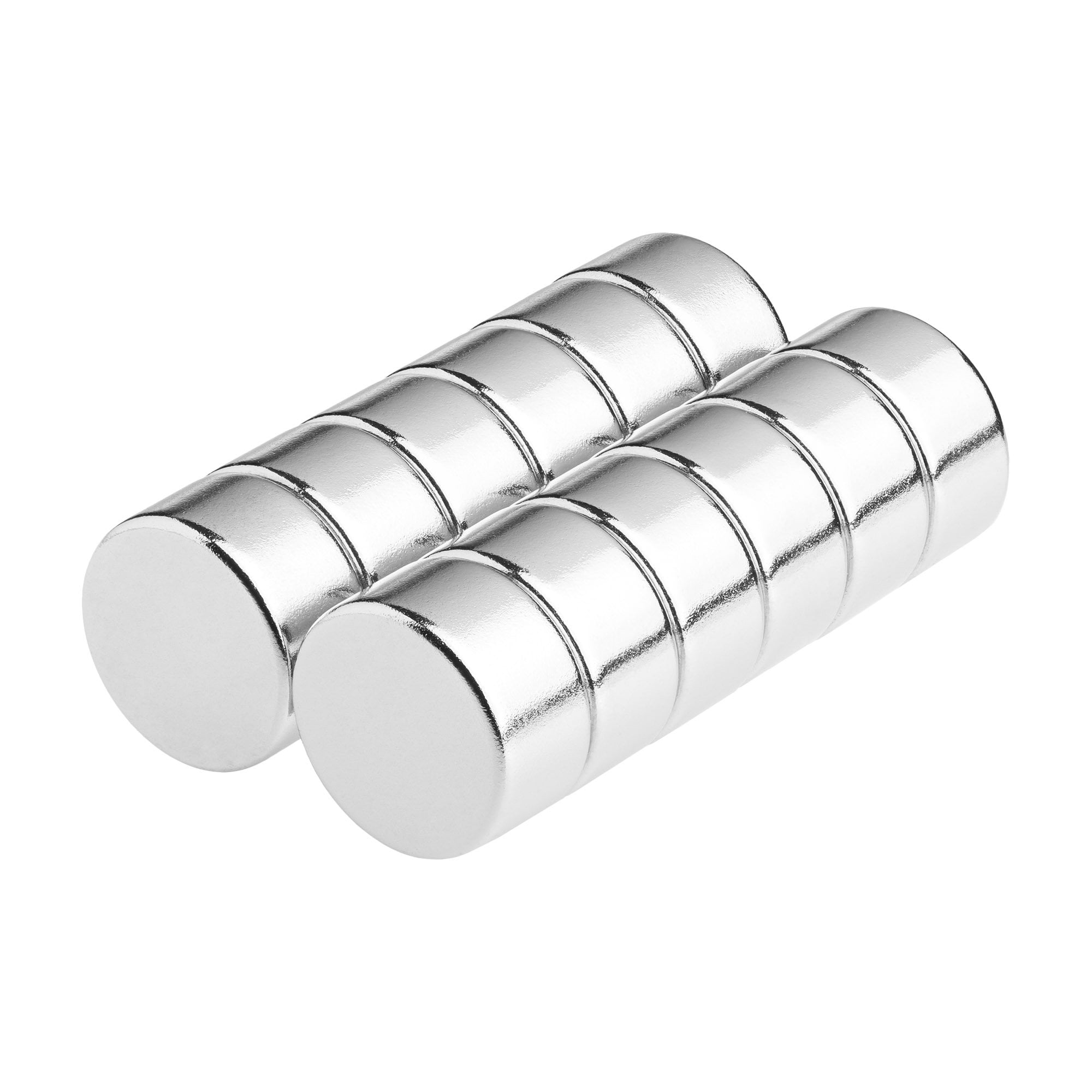 3/4 x 1/4 x 1/8 Inch Strong Neodymium Ring Magnets N52 12 Pack