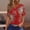 Red, variant on WCJM July 4th 2026 Casual Top for Women American Flag Graphic Short Sleeve Cute T Shirt(Blue,L)