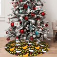 thumbnail image 5 of Sikiie Farm Goose 30-48 inches {designName} Print Christmas Tree Skirt Snowman Xmas Tree Skirt with Edge Christmas Decorations for Holiday Party48", 5 of 7