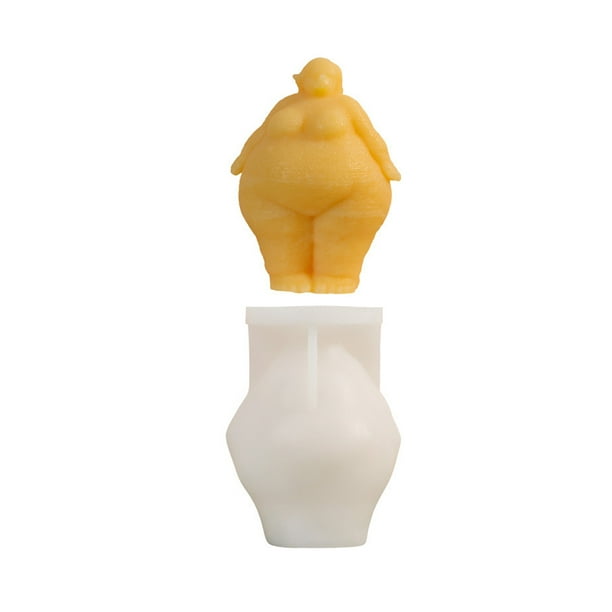 Sitting with Hands Around Knees Ornaments Resin Casting Molds Body