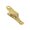 L-Ancient Gold, variant on Antique Finish Metal File Holder Stylish for Books, Journals, Reading