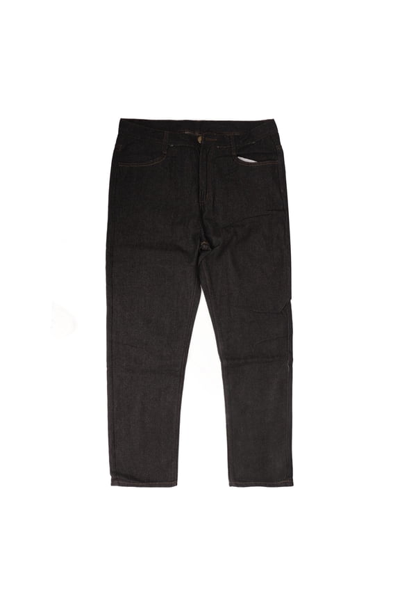 Men Work Straight Pants Loose Comfortable Labor Protection Long Splicing Pants for Travelling Black Size 36