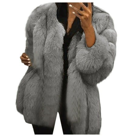 

Warm Winter Coats For Women Artificial Wool Long Sleeve Pajamas Casual Solid Color Zipper Loose Hooded Jumpsuit Pajamas Casual Winter Warm Rompe Cute Ears Sleepwear Plus Size Jacket Ladies