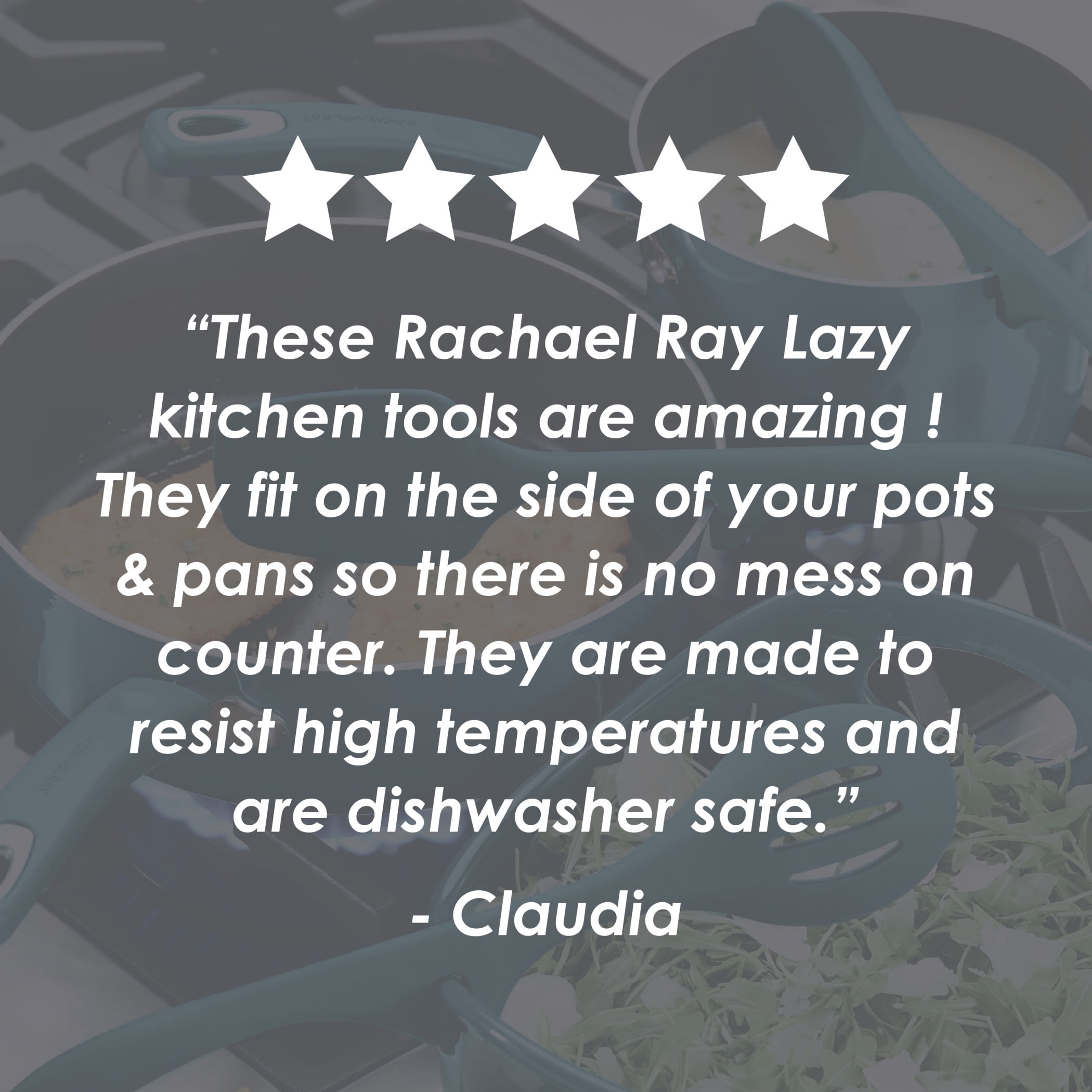 Rachael Ray Tools and Gadgets Lazy Solid Spoon, Turquoise