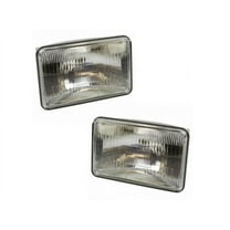 Headlight Assembly Set 2 Piece - Compatible with 1982 - 1992 Chevy Camaro 1983 1984 1985 1986 1987 1988 1989 1990 1991