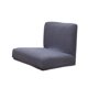 thumbnail image 5 of Cubierta De Silla Elástica Que Cubierta De Asiento Para Restaurante 2, Sistema 4pcs Del Comedor Gris-4 Baoblaze Cubierta de silla de comedor elástica, 5 of 5