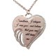 thumbnail image 1 of Corazón Angel W Mujeres lingotes Fiesta Collar Regalo Collares Vintage Colgantes, 1 of 5