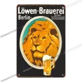 thumbnail image 3 of Letreros de cerveza Iceberg, placa de hojalata vintage de metal, Wildfire Golden Beer, póster de pared, Oktoberfest, pub, bar, club, decoración, 20 x 30 cm, 3 of 5