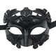 thumbnail image 5 of Máscara de mascarada, máscara de media cara, máscara de disfraz novedosa romana, accesorios de máscara de Mardi Gras A, 5 of 9