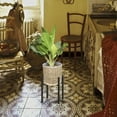 thumbnail image 4 of Adjustable Metal Plant Stand, Small Corner Planter Stand for Indoor Plants, Single Floor Plant Stand for Living Room Balcony Bedroom, 4 of 7