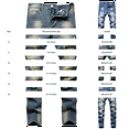 thumbnail image 3 of XIYNBAOK Boys Jeans Size 10 Toddler Boys Boys 8 Boys School Uniform Pants Pant Camo Pants Boys Office Clothes, Dark Blue 7-8 Years, 3 of 8