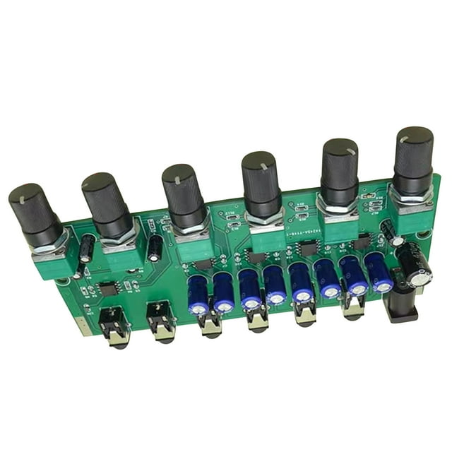 Powerful 3.5mm Mixer Board Fidelity Output for Home Entertainment Headphone Mixer