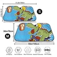thumbnail image 3 of Kdxio Dinosaur Riding a Motorcycle Print Windshield Sun Shade,UV Rays and Sun Heat Protection,Sunshade for Car Windshield,Car Shade Front Windshield -, 3 of 6