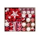 thumbnail image 2 of Bolas decorativas navideñas, 80 piezas, juego de adornos para árbol de Navidad, adornos navideños, adornos para árbol de Navidad, adornos navideños para exteriores, decoraciones navideñas, decoración, 2 of 9