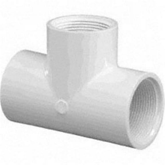 Manufacturer Varies Tee,1 1/2 in Pipe Size, Schedule 40,FNPT 405015