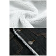 thumbnail image 2 of LZLER Fleece Jean Jacket for Men Heavyweight Winter Sherpa Denim Jacket, 2 of 6