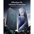 thumbnail image 2 of Protector de pantalla ESR 3 pack 9H+ Glass para iPhone 15 Pro Max, 2 of 8