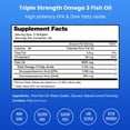 Omega 3 Fish Oil Supplements 3600mg with EPA & DHA High Potency Omega