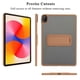 thumbnail image 4 of For Huawei MatePad SE 11 Case with Kickstand TPU + PC Skin-touch Tablet Cover - Grey, 4 of 5