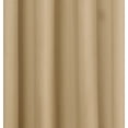 thumbnail image 2 of Commonwealth Thermavoile 72" Grommet Curtain Panel in Mushroom, 2 of 2