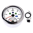 thumbnail image 1 of Medidor de tacómetro para barcos, velocímetro GPS de 85 mm 0-120 MPH Medidor de RPM Velocímetro GPS Estético elegante, 1 of 9