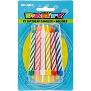 Birthday Candles and Holders, Assorted, 12ct