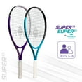 thumbnail image 3 of Diadem Sports Super 23" Junior Tennis Racket in Teal, Pre-Strung, Grip Size 0,7.5oz, 3 of 5